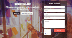 Desktop Screenshot of parexgroup.com